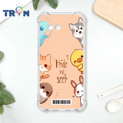 TRON GOOGLE Pixel 8A 小動物玩躲貓貓  載具 四角防摔殼 手機殼