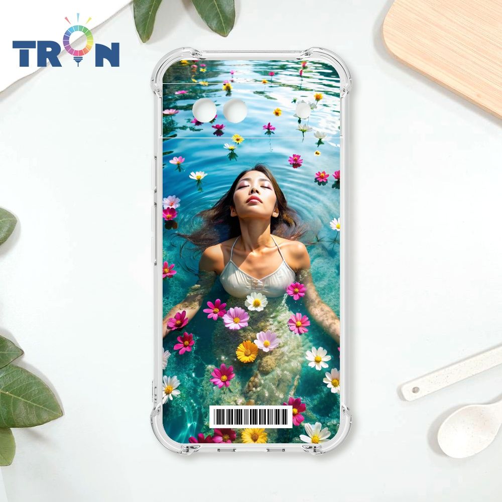  TRON GOOGLE Pixel 8A 花海中游泳的少女  載具 四角防摔殼 手機殼