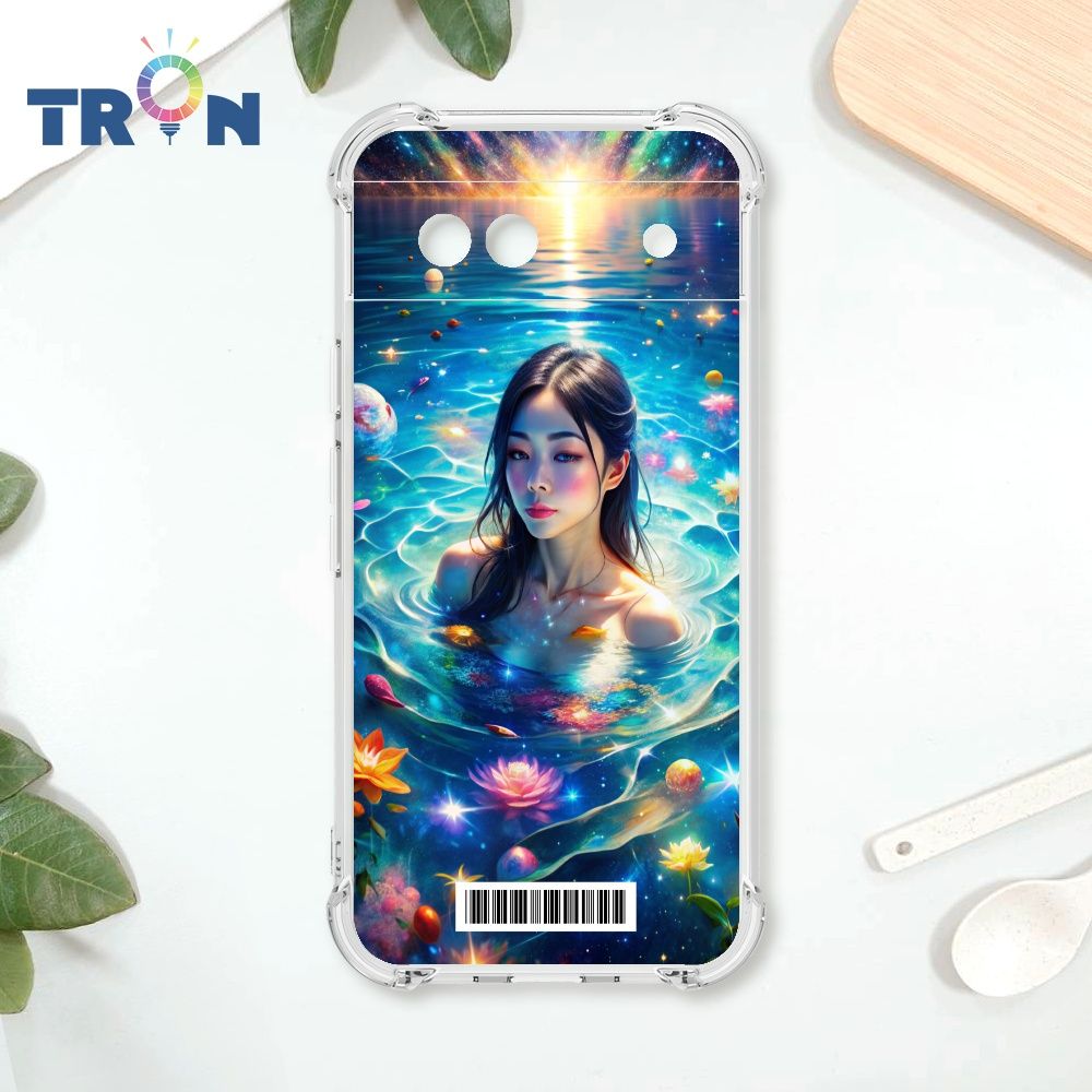  TRON GOOGLE Pixel 8A 花海中游泳的少女  載具 四角防摔殼 手機殼