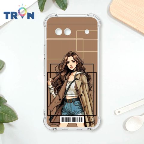 TRON GOOGLE Pixel 8A 雜誌風女孩  載具 四角防摔殼 手機殼