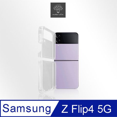 for Samsung Galaxy Z Flip 4 5GTPU+PC雙料透明防摔保護殼