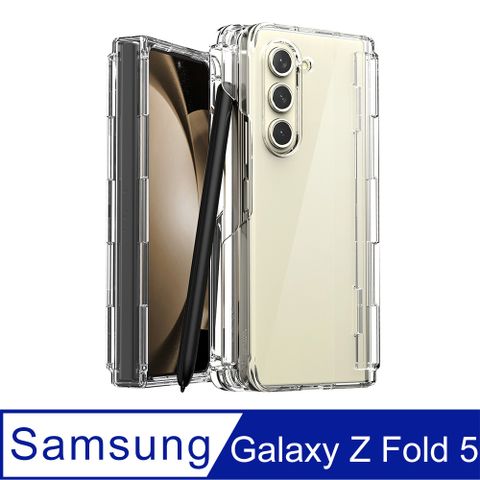 Araree 三星 Galaxy Z Fold 5 全覆蓋保護殼(Nukin 360P)(透明)