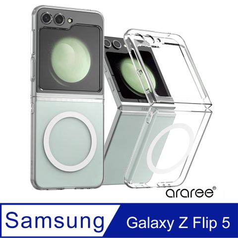 Araree 三星 Galaxy Z Flip 5 高質感保護殼(Nukin M)(透明)