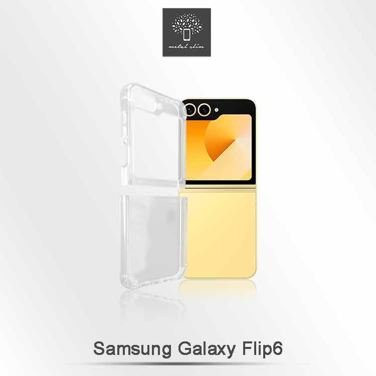 Metal-Slim Samsung Galaxy Z Flip 6 5G TPU+壓克力 雙料透明防摔保護殼