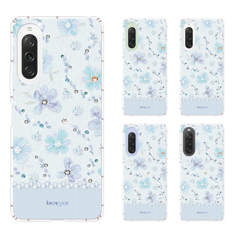 KnowStar SONY 全系列 奧地利彩鑽防摔手機殼-莫蘭(Xperia10VI/1VI/10V/1V/5V/10IV/1IV/5IV/5III/10II/PRO-I)
