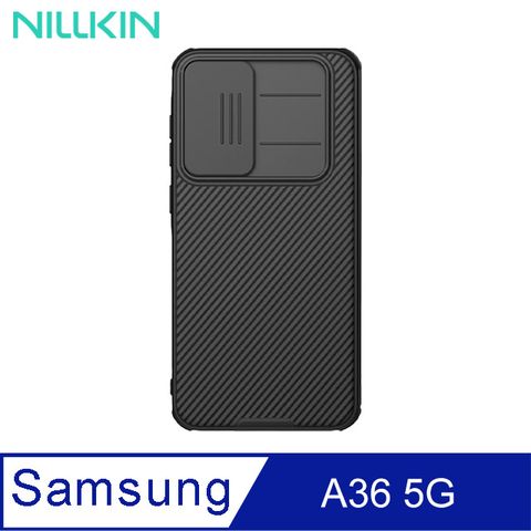 NILLKIN SAMSUNG A36 5G 黑鏡 Pro 磁吸保護殼-黑色