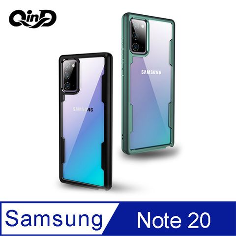 QinD SAMSUNG Galaxy Note 20 二合一雙料保護殼
