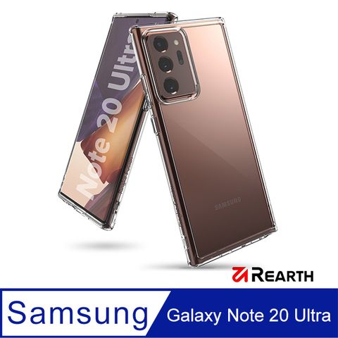 For 三星 Galaxy Note 20 UltraRearth 三星 Galaxy Note 20 Ultra (Ringke Fusion) 高質感保護殼(透明)