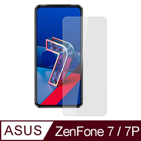 【Ayss】ASUS ZenFone 7/7P/6.67吋/2020手機玻璃保護貼/鋼化玻璃膜/平面全透明/全滿膠/-共用版