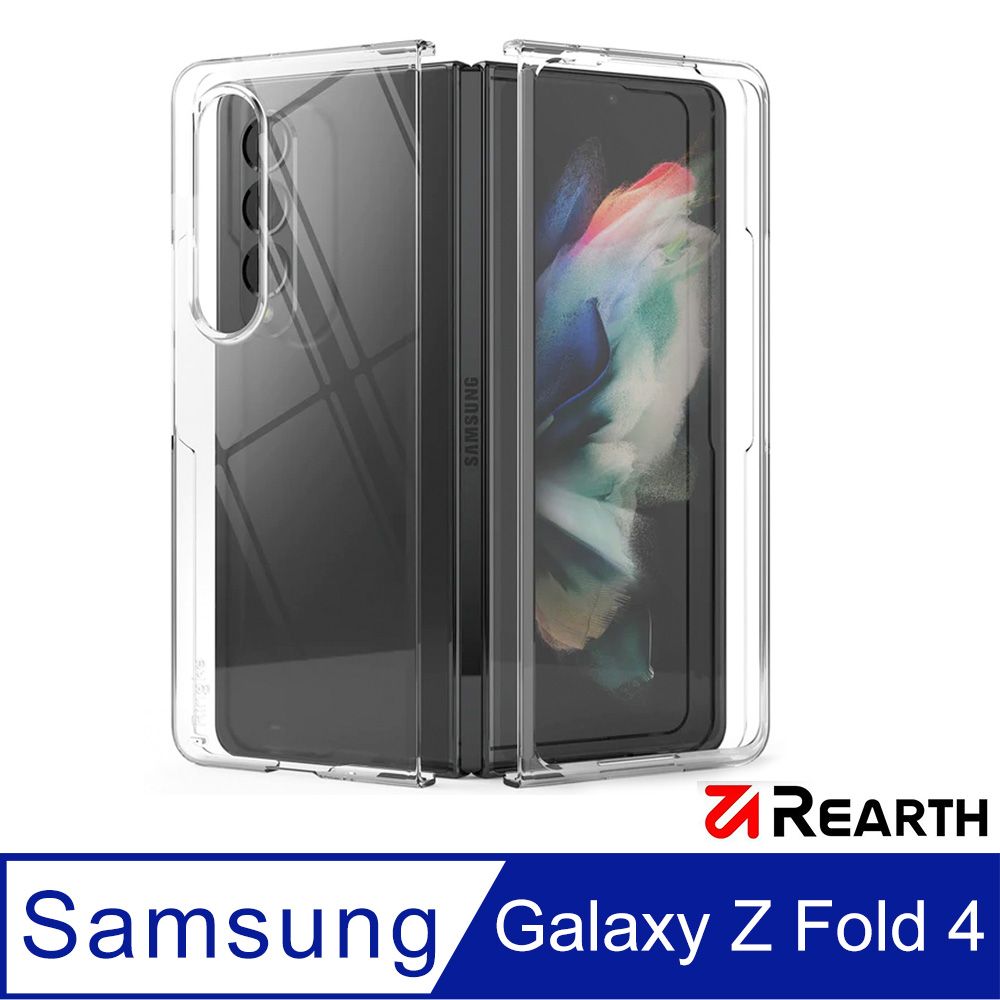 Rearth  三星 Galaxy Z Fold 4 (Ringke Slim) 輕薄保護殼(透明)