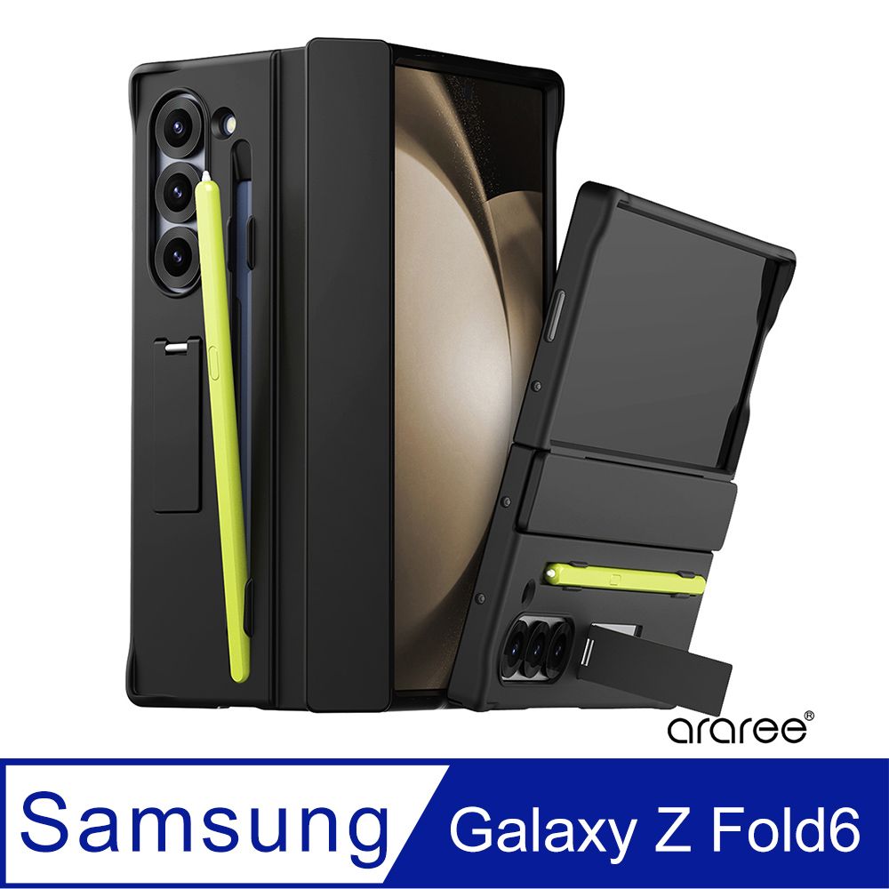 Araree  三星 Galaxy Z Fold 6 全覆蓋保護殼(Nukin 360 SP)(黑)