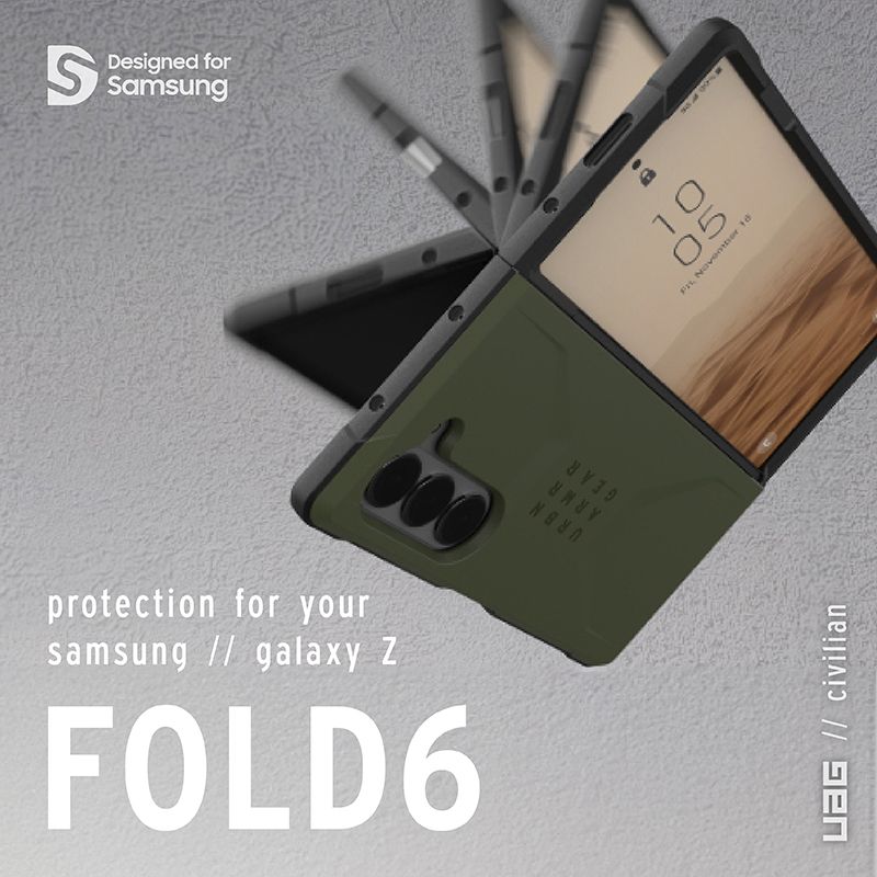 Designed forSamsungprotection for yoursamsung galaxy FOLD6GEARURBN1005    civilian