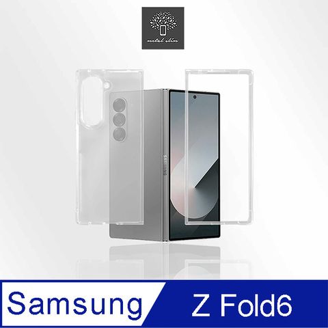 Metal-Slim Samsung Galaxy Z Fold 6 5G TPU+壓克力 雙料透明防摔保護殼