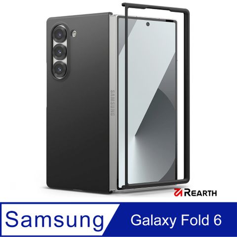 Rearth 三星 Galaxy Fold 6 (Ringke Magnetic) 磁吸輕薄保護殼(黑)