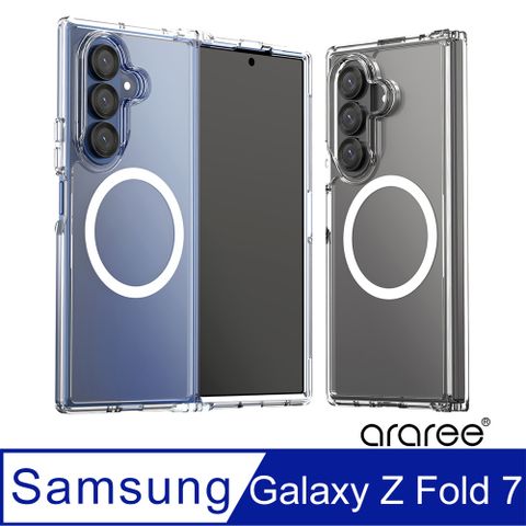 Araree 三星 Galaxy Z Fold 7 磁吸抗震保護殼(Duple M)