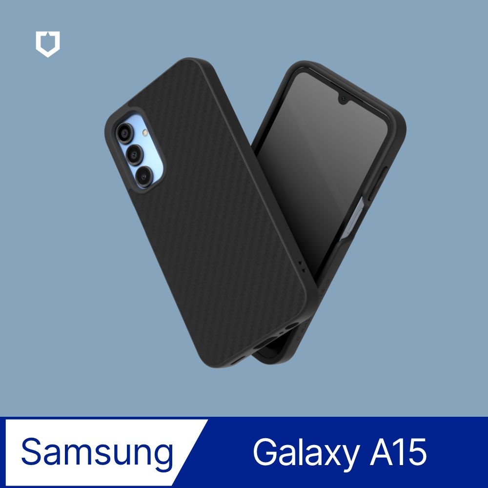 RHINOSHIELD 犀牛盾 Samsung Galaxy A15 (4G/5G) (6.5吋) SolidSuit 防摔背蓋手機保護殼-碳纖維紋路