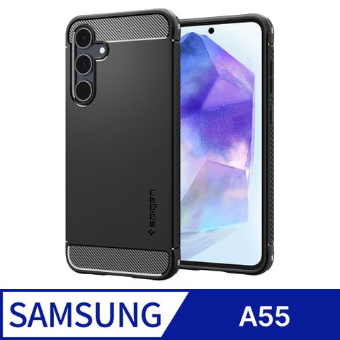 spigen Galaxy A55 5G Rugged Armor-軍規防摔保護殼