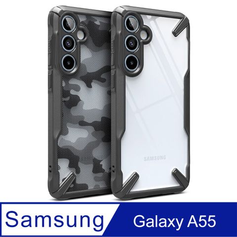 Rearth 三星 Galaxy A55 5G (Ringke Fusion X) 抗震保護殼