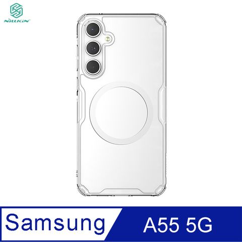 NILLKIN SAMSUNG 三星 Galaxy A55 5G 本色 Pro 磁吸保護套 支援 MagSafe (無磁吸充電)