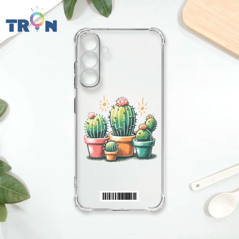 TRON 三星 A15 5G 小花太陽仙人掌  載具 四角防摔殼 手機殼