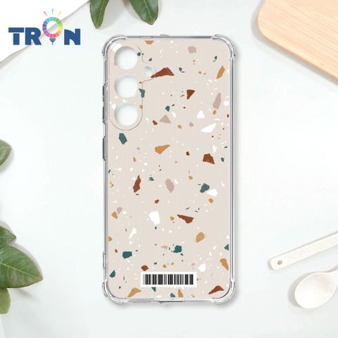 TRON 三星 A55 彩色幾何小磨石子B款  載具 四角防摔殼 手機殼