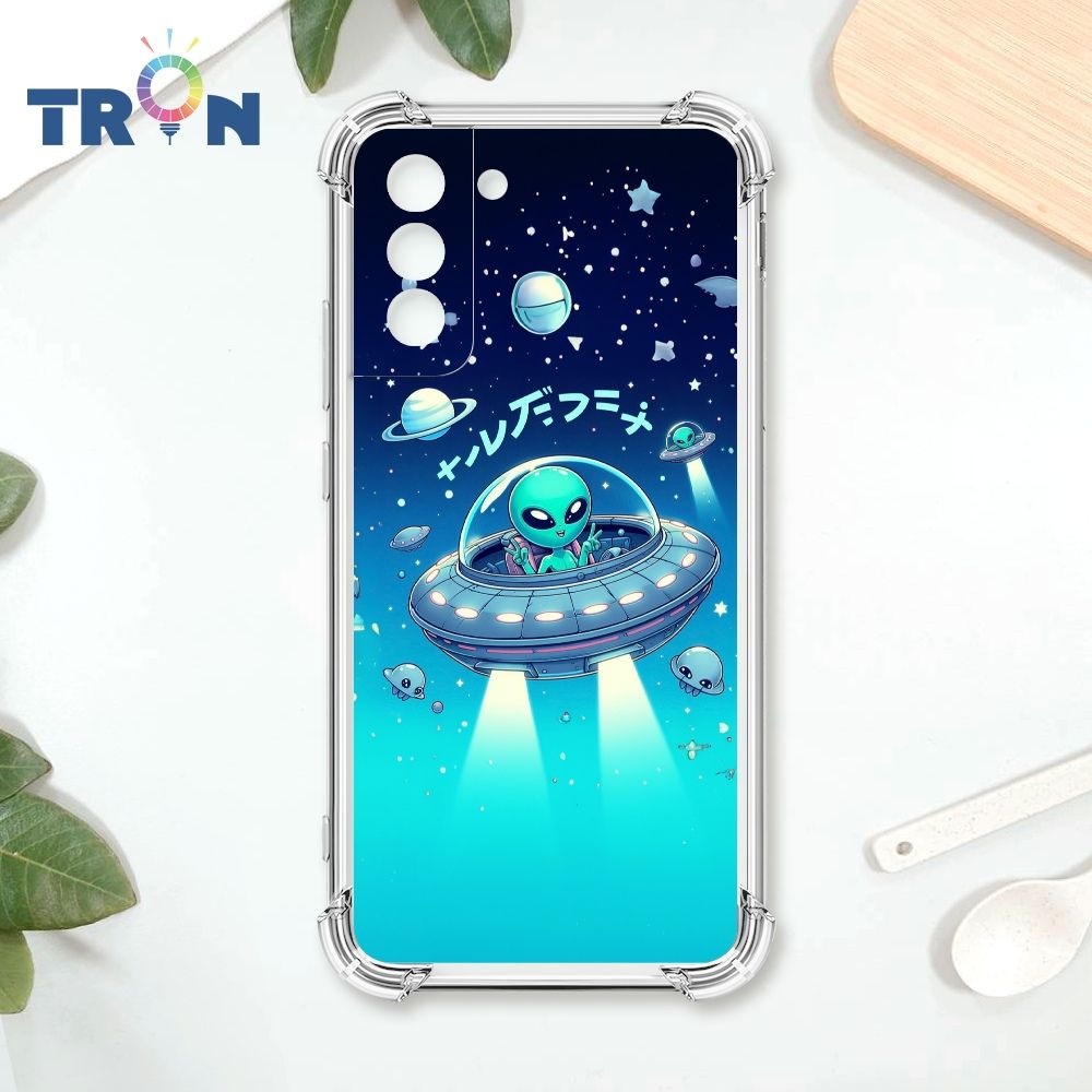  TRON 三星 S21 ET飛碟外星人系列 四角防摔殼 手機殼