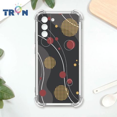 TRON 三星 S21 FE 5G 日系和風圓點律動系列 四角防摔殼 手機殼