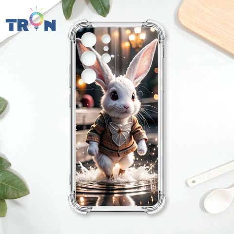 TRON 三星 S21 Ultra 湖面上的動物們 四角防摔殼 手機殼