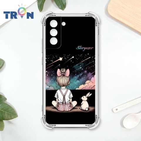 TRON 三星 S21 FE 5G 觀星小女孩 四角防摔殼 手機殼