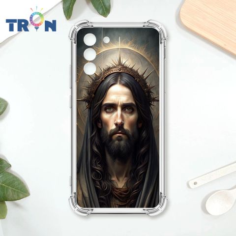 TRON 三星 S21 PLUS 暗黑版基督 四角防摔殼 手機殼