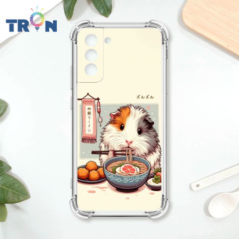 TRON 三星 S21 FE 5G 萌一番拉麵屋 四角防摔殼 手機殼