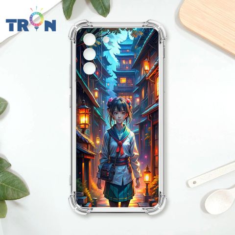 TRON 三星 S21 FE 5G 戰時少女 四角防摔殼 手機殼