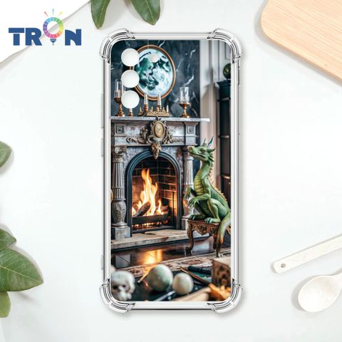 TRON 三星 S21 PLUS 龍與壁爐 四角防摔殼 手機殼