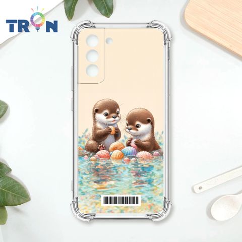 TRON 三星 S21 FE 5G 玩水的水獺系列  載具 四角防摔殼 手機殼