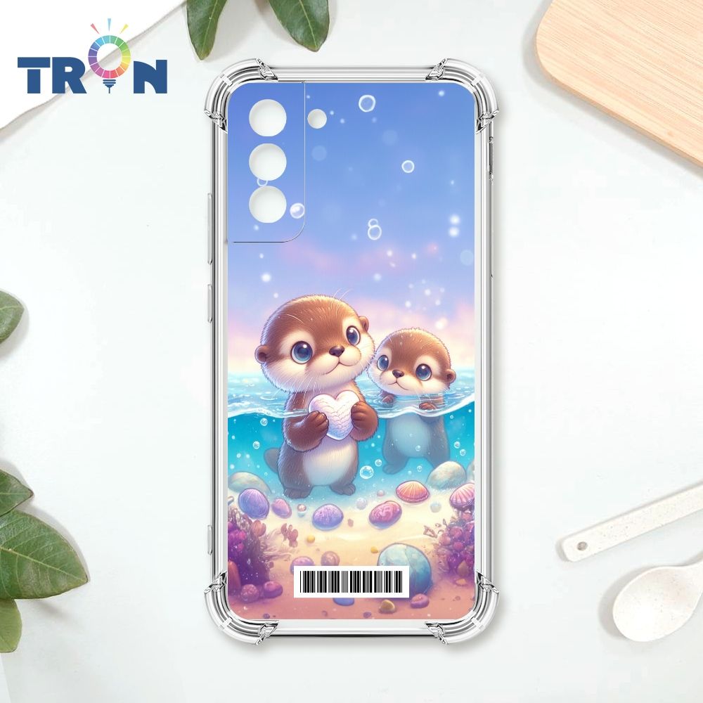  TRON 三星 S21 FE 5G 玩水的水獺系列  載具 四角防摔殼 手機殼