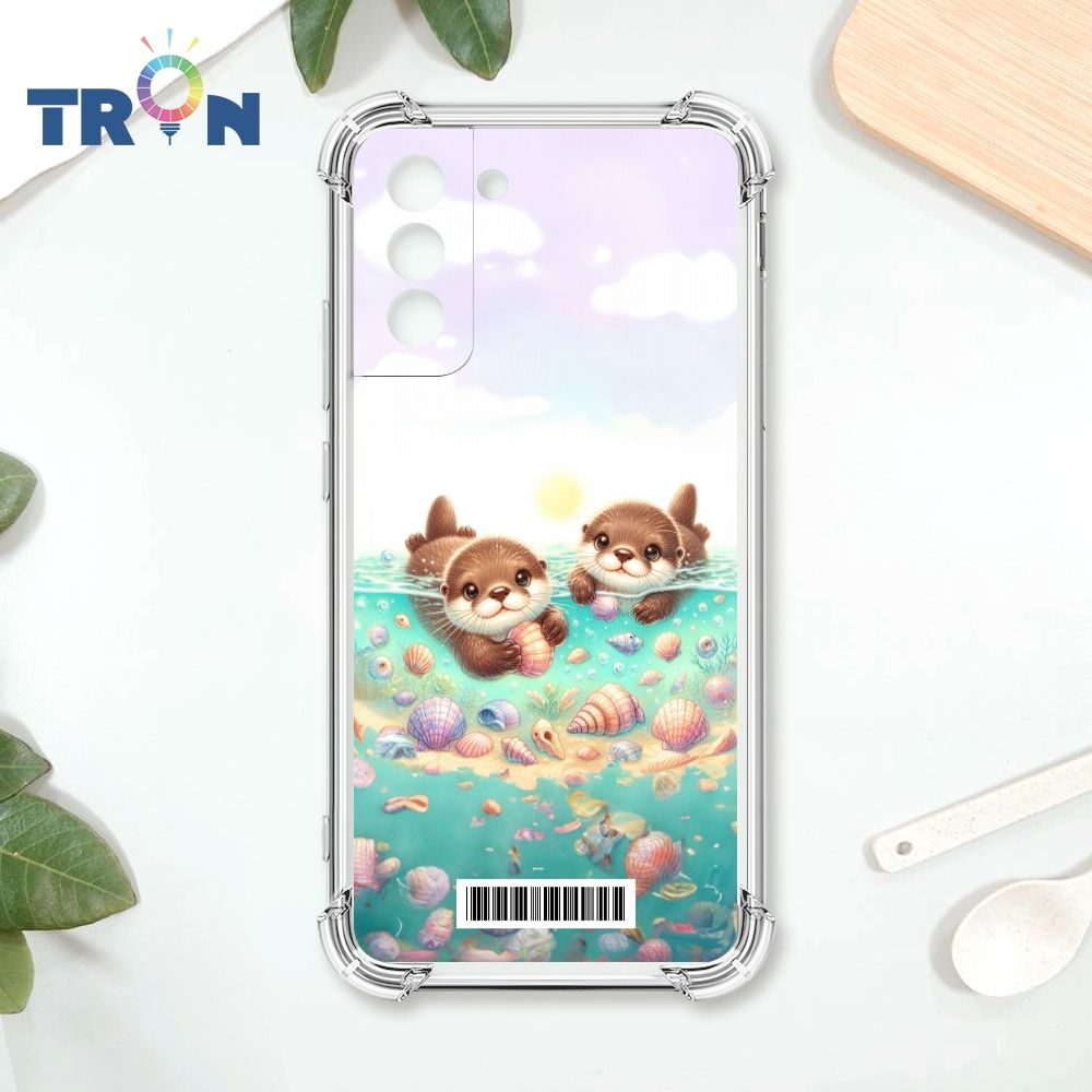  TRON 三星 S21 FE 5G 玩水的水獺系列  載具 四角防摔殼 手機殼