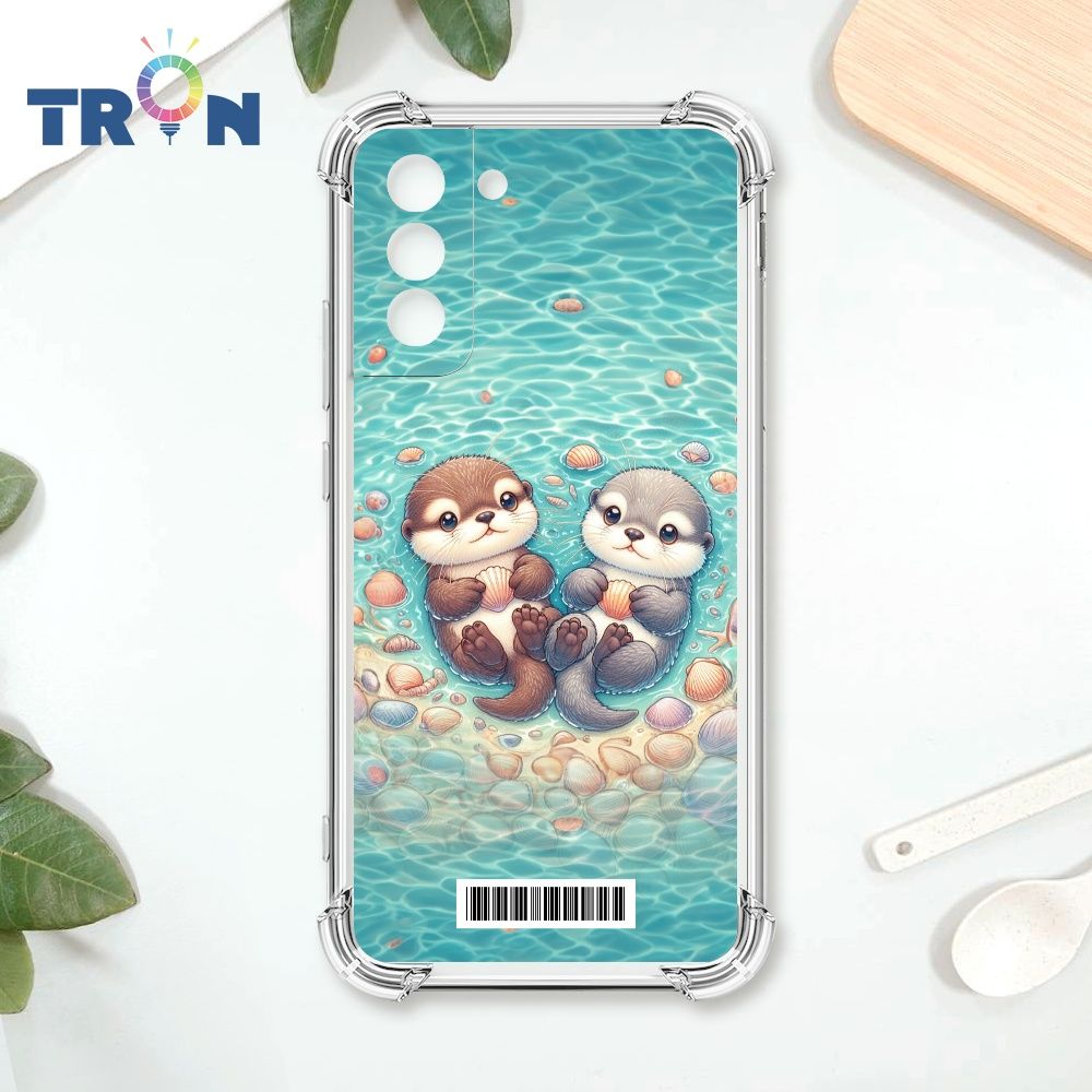  TRON 三星 S21 FE 5G 玩水的水獺系列  載具 四角防摔殼 手機殼