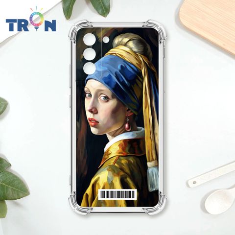 TRON 三星 S21 PLUS 戴頭巾的少女  載具 四角防摔殼 手機殼