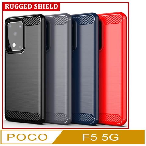 POCO F5 防摔拉絲紋手機殼保護殼保護套