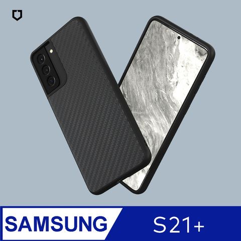 RHINOSHIELD 犀牛盾 Samsung Galaxy S21+ (6.7吋) SolidSuit 防摔背蓋手機保護殼-碳纖維紋路