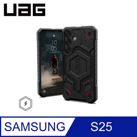 UAG Galaxy S25 磁吸頂級(特仕)版耐衝擊保護殼-軍用黑