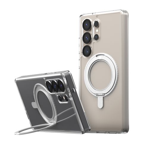 Araree 三星 Galaxy S25 Ultra 磁吸式支架保護殼(DUPLE M Stand)