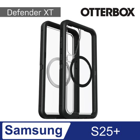 OtterBox Samsung Galaxy S25+ 6.7吋 Defender XT 防禦者系列保護殼-黑透