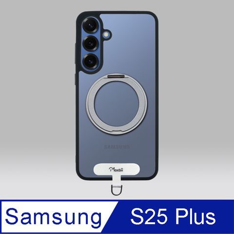 【MATTO系列】 三星Samsung 旋轉磁吸支架+掛片保護殼 (For Galaxy S25 Plus)