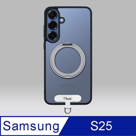 【MATTO系列】 三星Samsung 旋轉磁吸支架+掛片保護殼 (For Galaxy S25)