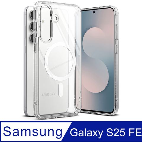 Rearth 三星 Galaxy S25 FE (Ringke Fusion Magnetic) 磁吸式保護殼