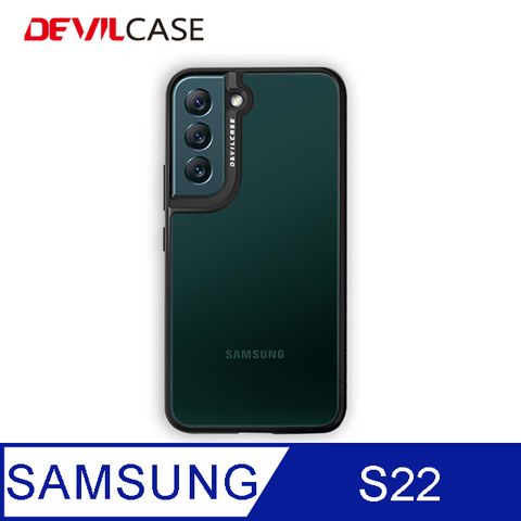 DEVILCASE 惡魔殼 Samsung Galaxy S22 惡魔防摔殼 標準版 - 黑色