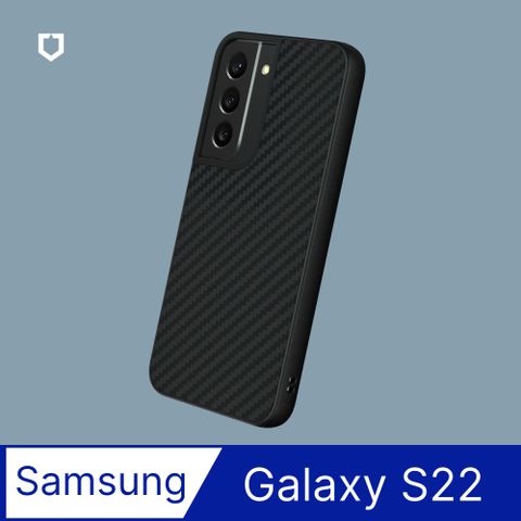 RHINOSHIELD 犀牛盾 Samsung Galaxy S22 (6.1吋) SolidSuit 防摔背蓋手機保護殼-碳纖維紋路