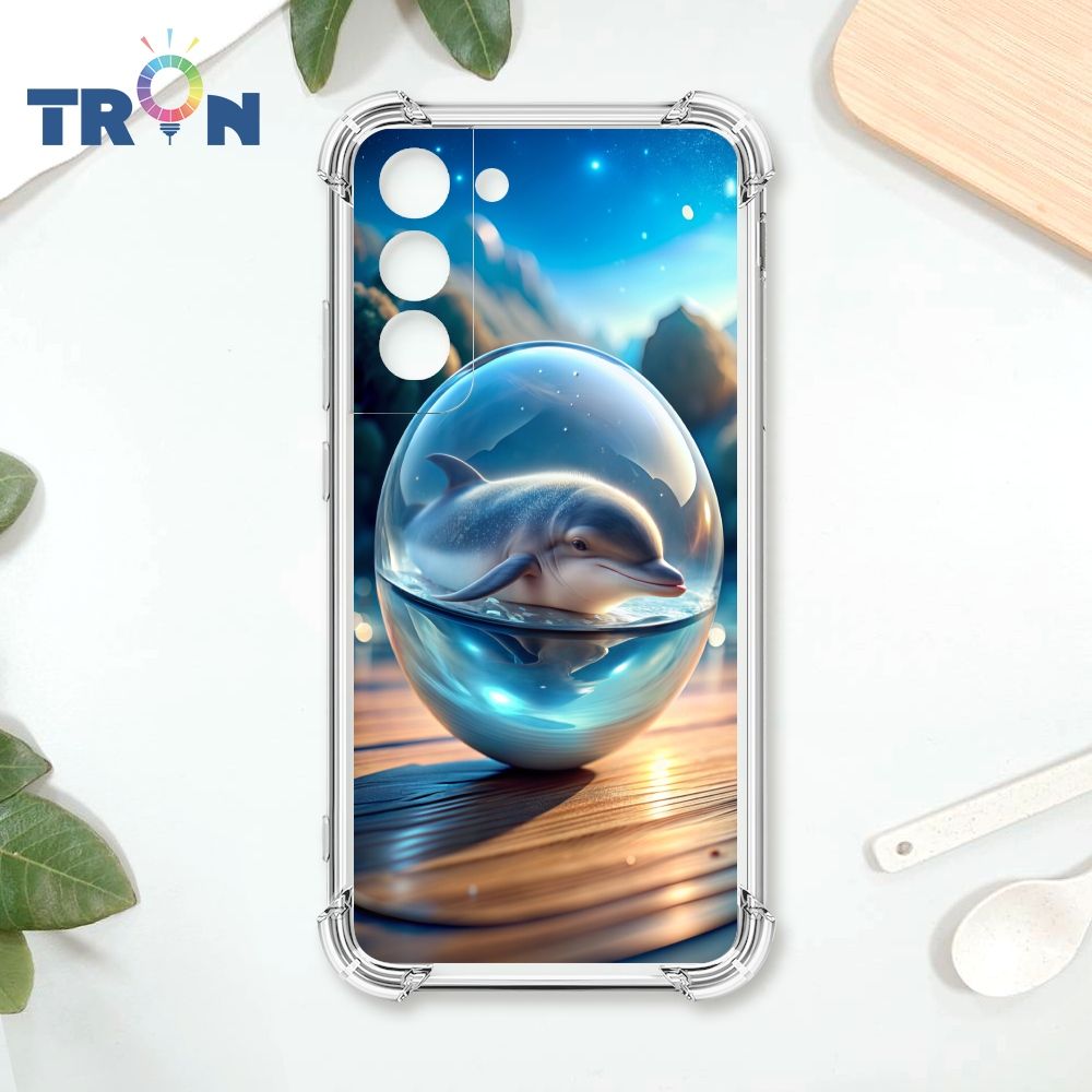  TRON 三星 S22 水晶球裡的動物們-2 四角防摔殼 手機殼