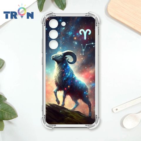 TRON 三星 S22 星空火象星座 四角防摔殼 手機殼